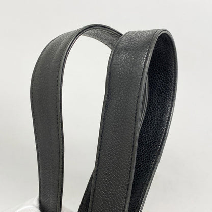 Chanel Shoulder Bag Caviar Skin Black