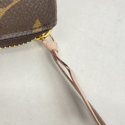 Louis Vuitton Monogram Portefeuille Clemence Long Wallet M61298 Brown Rose Ballerine