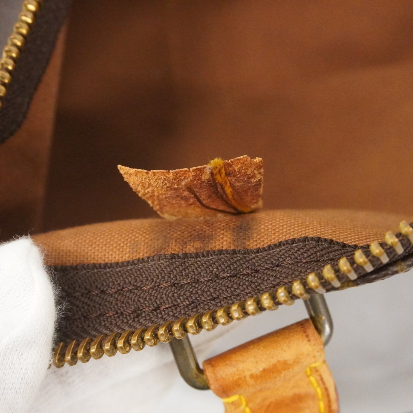 Louis Vuitton Monogram Keepall Bandouliere 55 Boston Bag M41414 Brown