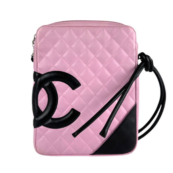 Chanel Cambon Line Shoulder Bag In Pink