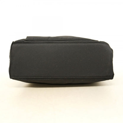 Gucci Bamboo 002 2122 Nylon Handbag In Black