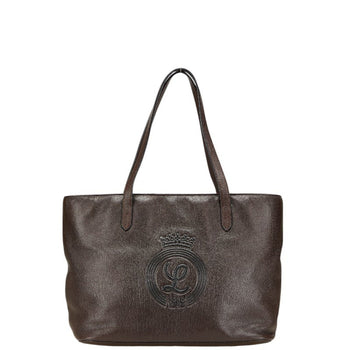 Loewe Handbag Tote Bag Brown Leather