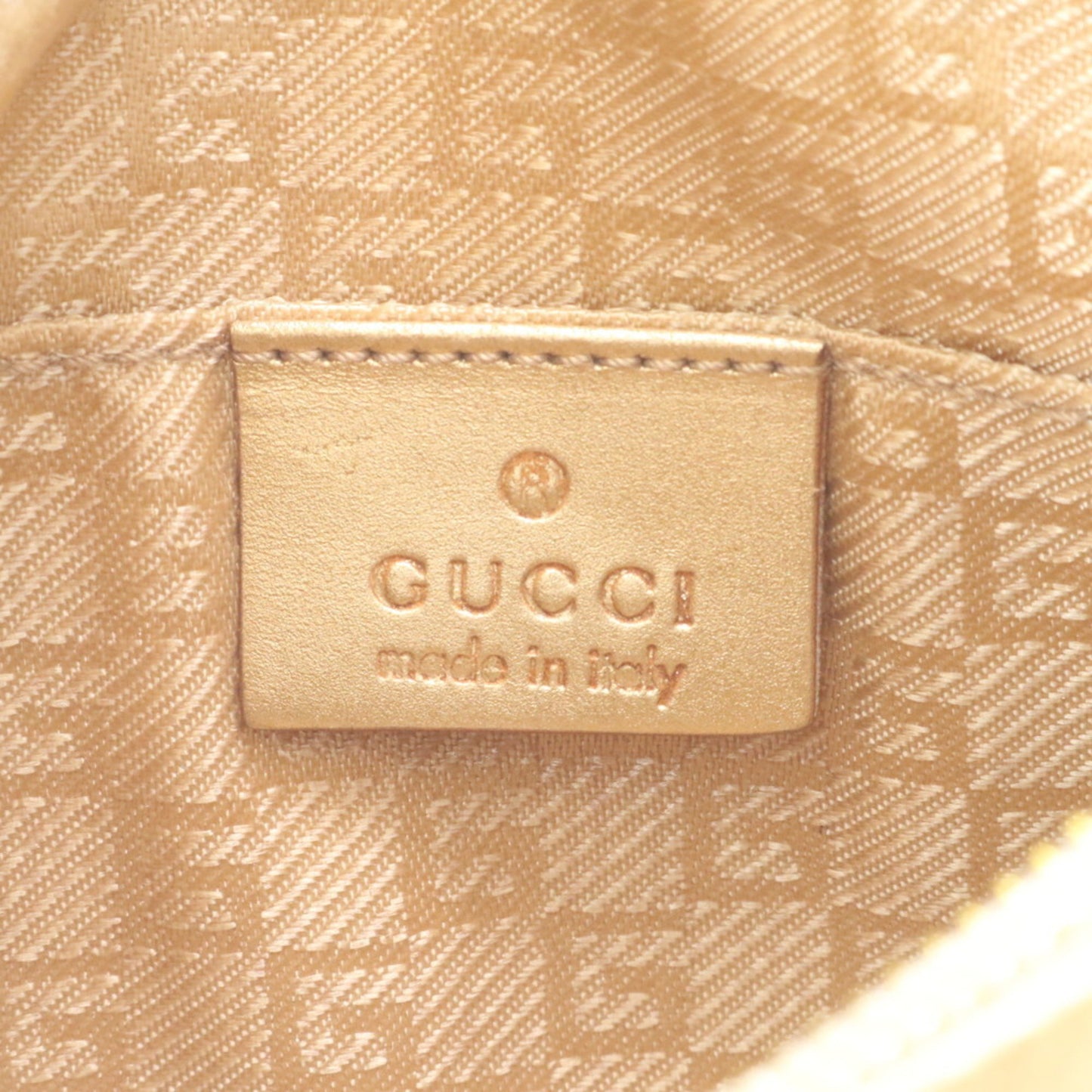 Gucci Sherry Line Leather Shoulder Bag Tote 005 0814 Handbag