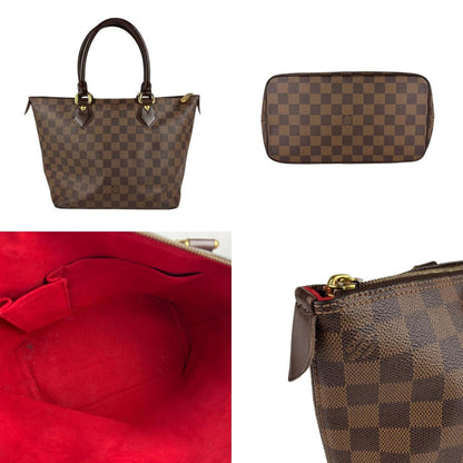 Louis Vuitton Louis Vuitton Handbag Damier Saleya Pm Canvas Ebene