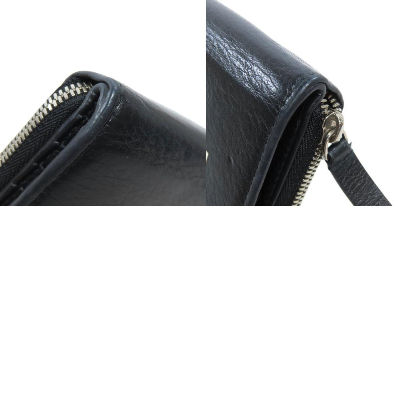 Balenciaga 551933 Everyday Bi-Fold Wallet Leather