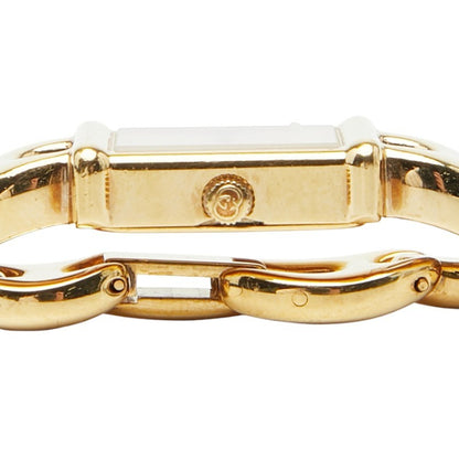 Gucci 1800L Quartz Watch With White Dial And Stainless Steel