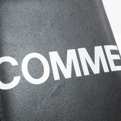 Comme Des Garons Huge Logo Logo Design Business Card Holder/Card Case Compact Wallet Black