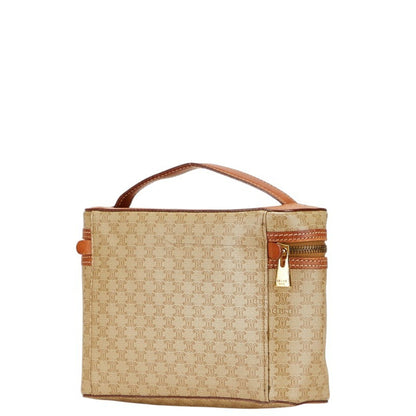 Celine Macadam Vanity Bag In Beige