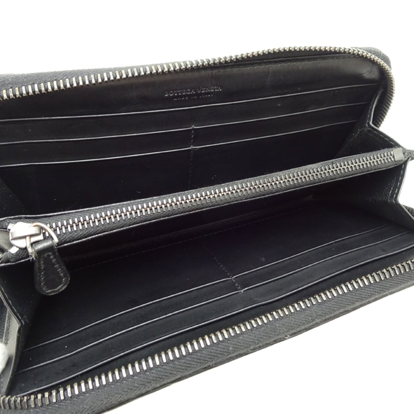 Bottega Veneta Intrecciato Zip Wallet