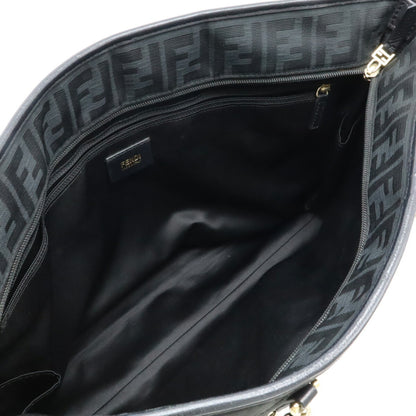 Fendi Zucca Pattern Quilted Tote Bag