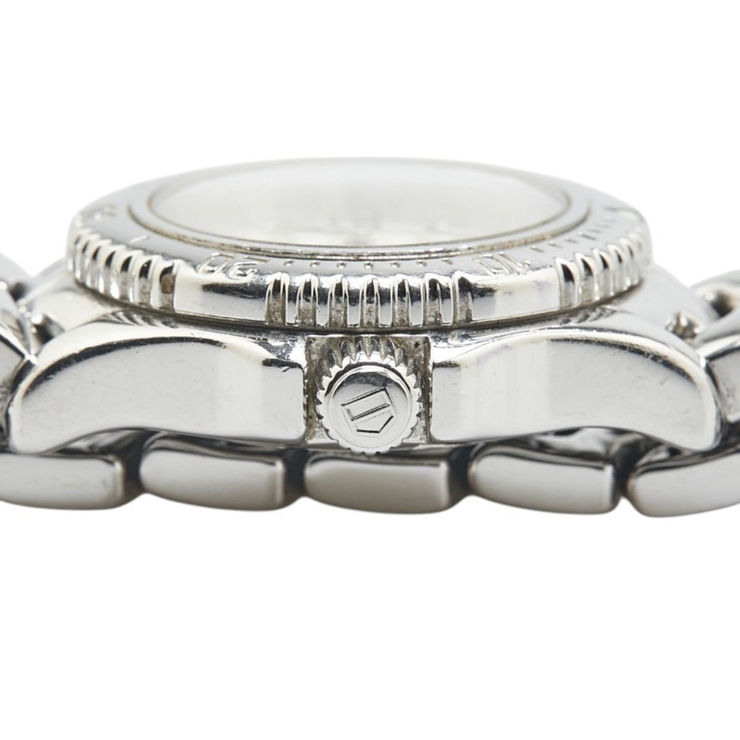 Tag Heuer Link Watch Wt141A Quartz Silver Dial Stainless Steel