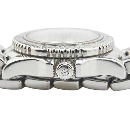 Tag Heuer Link Watch Wt141A Quartz Silver Dial Stainless Steel