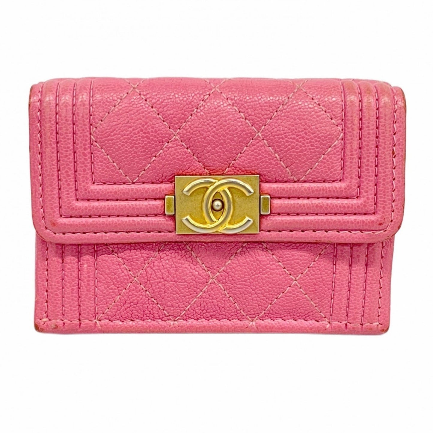 Chanel Boy Tri-Fold Wallet