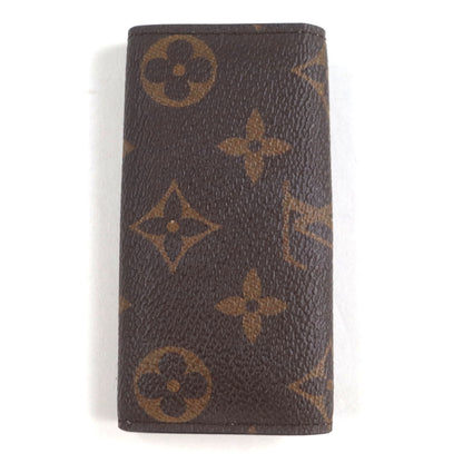 Louis Vuitton M83265 Multicle 4 Chamalow Pink Monogram 4-Ring Key Case With Box And Dust Bag