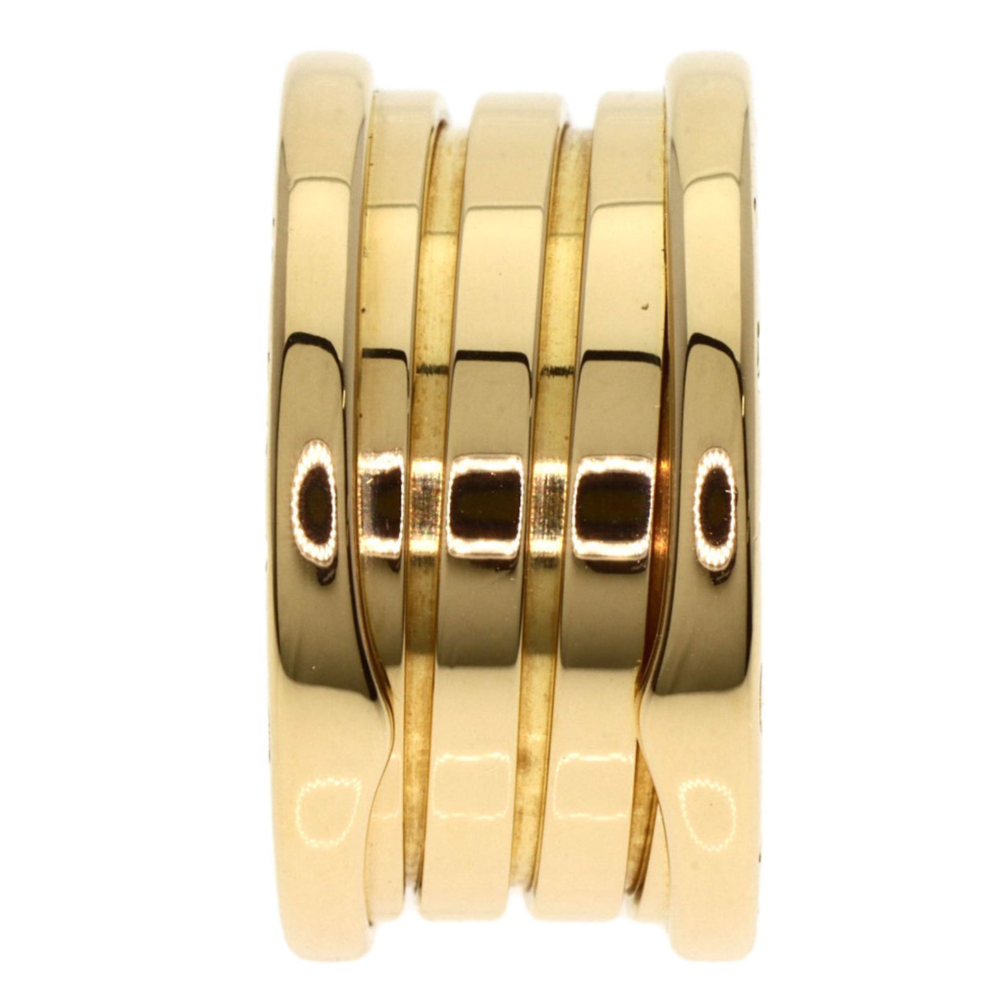 Bvlgari B-Zero1 4-Band #50 Ring In 18K Yellow Gold