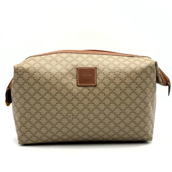 Celine Mc912 Pouch Clutch Bag In Macadam Beige