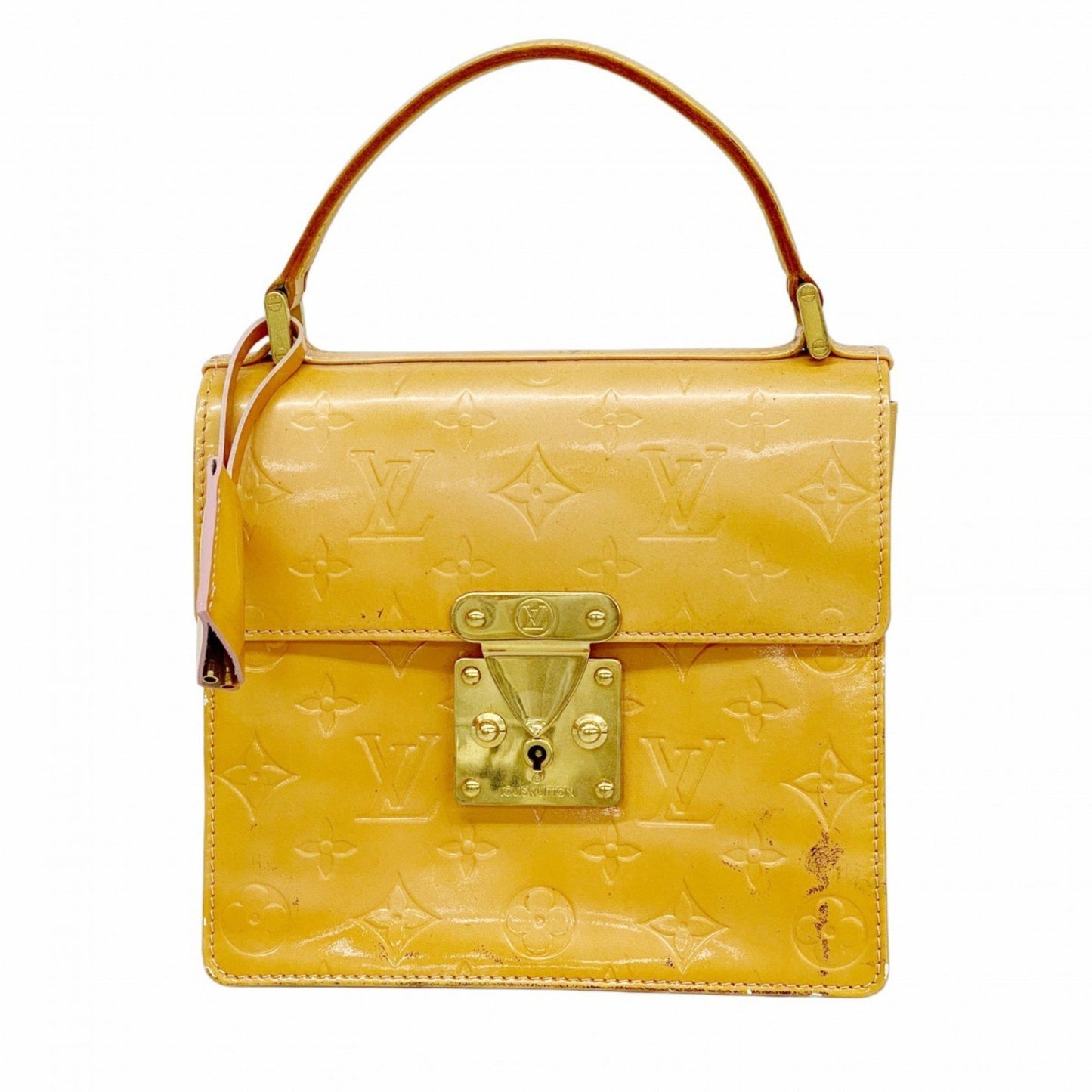 Louis Vuitton Vernis Spring Street Handbag M91033 Rose