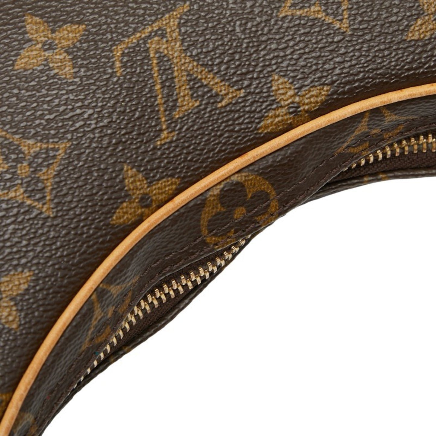 Louis Vuitton Monogram Pochette Croissant Pm Shoulder Bag M51510 Brown Leather