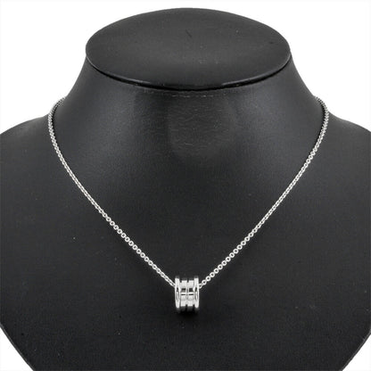 Bvlgari B.Zero1 Pendant Necklace In 18K White Gold (11.9G)