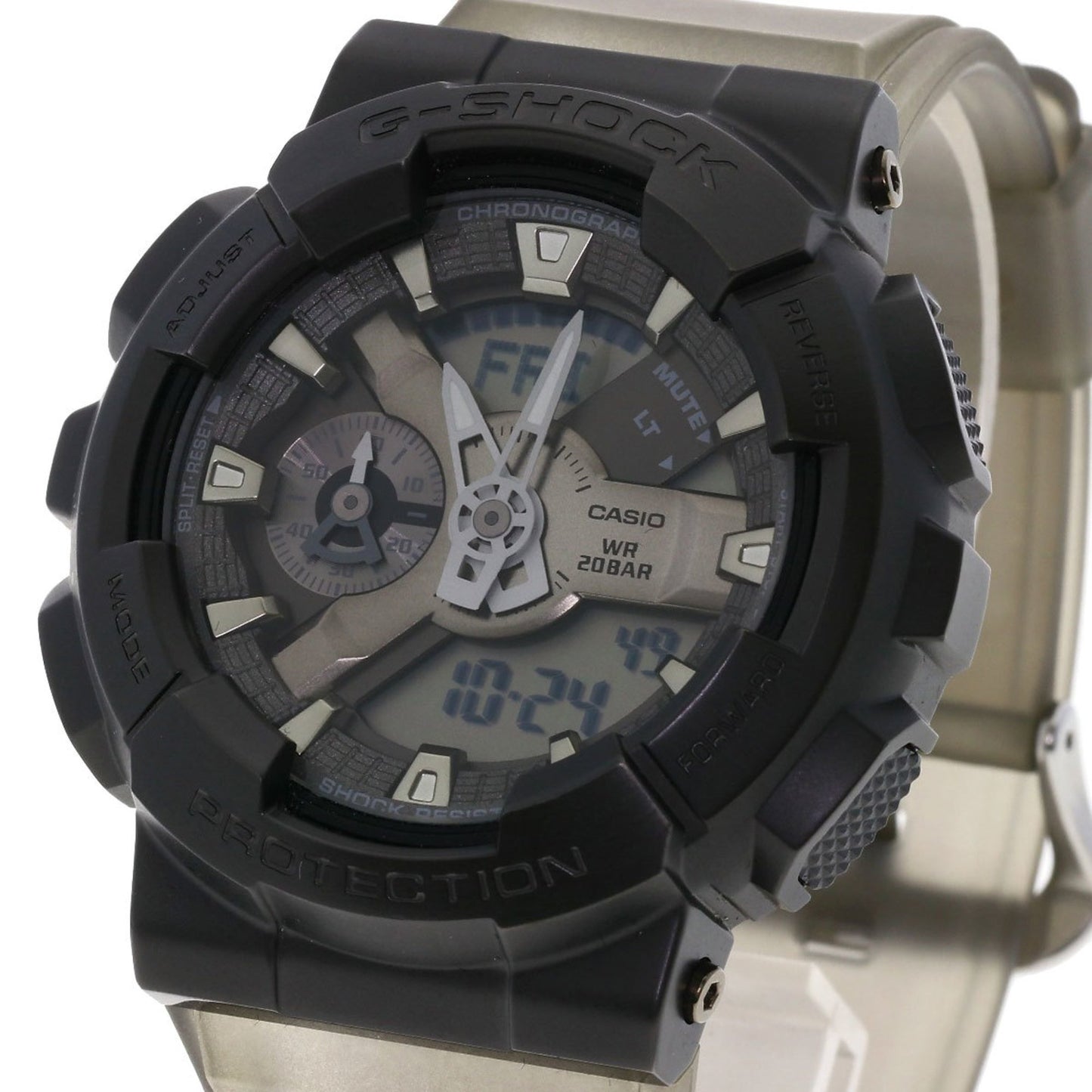 Casio Gm-110Mf G-Shock Metal Covered Midnight Fog Watch