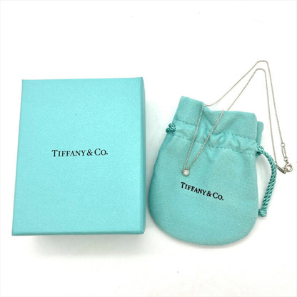 Tiffany & Co. By The Yard Necklace Diamond Sv925 1.6G Silver