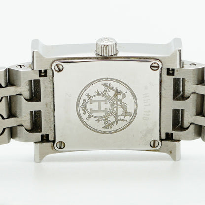 Herms H Watch Hh1.110 Pink Dial