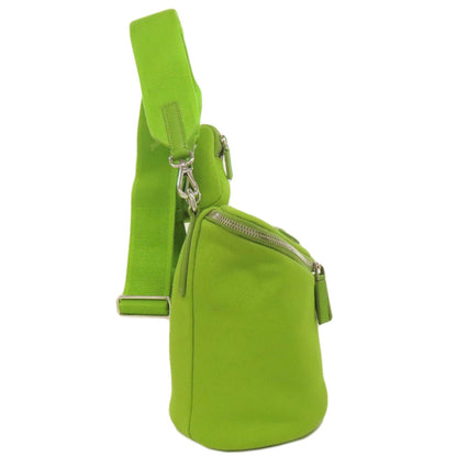 Prada 2Vh147 Logo Shoulder Bag Canvas