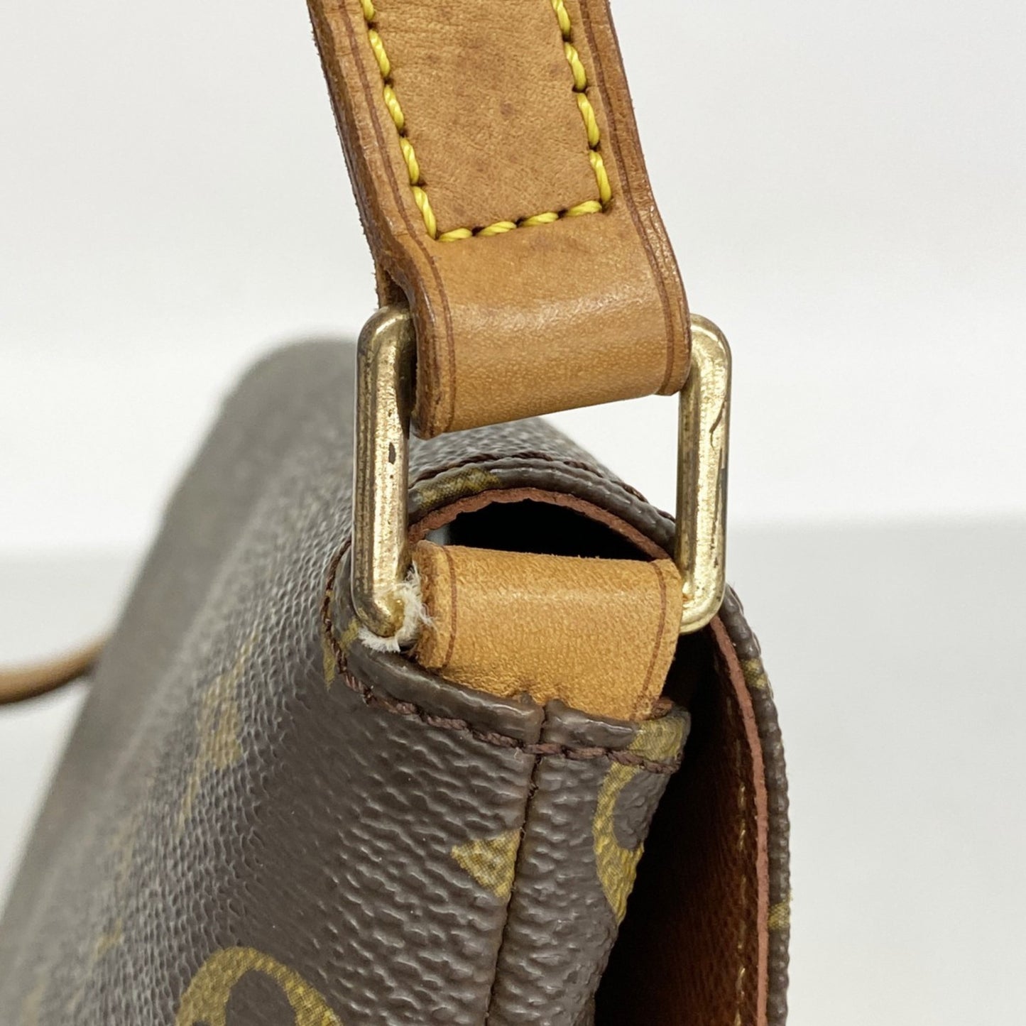 Louis Vuitton Monogram Musette Tango Short Strap Shoulder Bag M51257 Brown