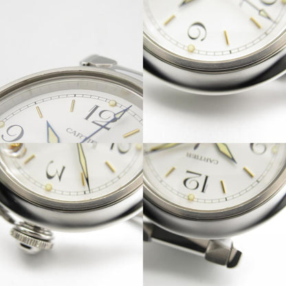 Cartier Pasha C Watch Stainless Steel Boys White W31015M7