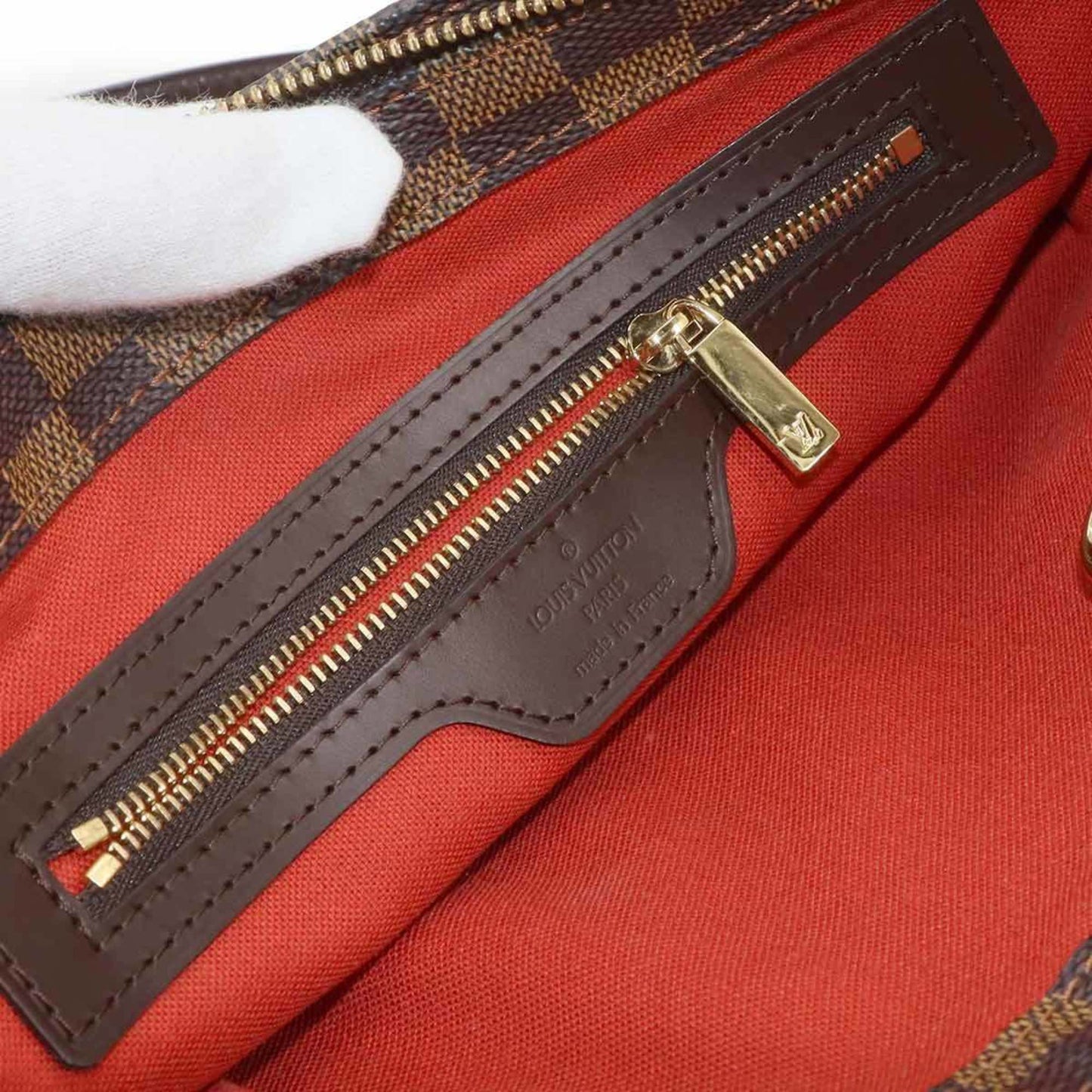 Louis Vuitton Damier Cabas Piano Personal Spo Tote Bag Ebene N51187