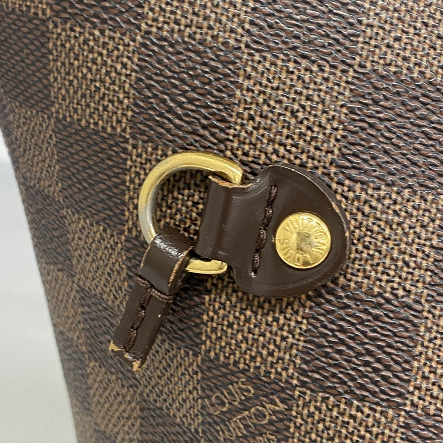 Louis Vuitton Damier Neverfull Mm Tote Bag N51105 Ebene