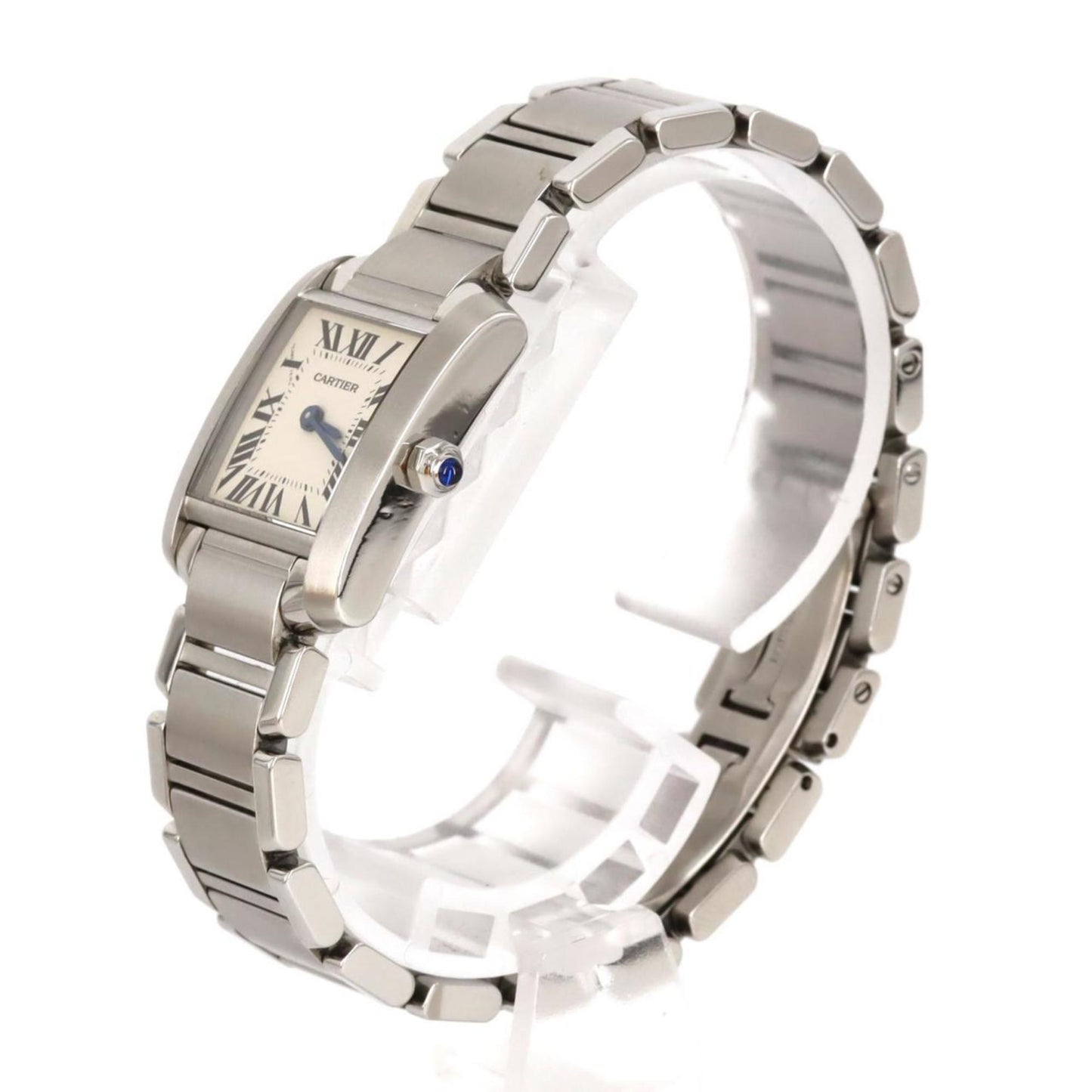 Cartier Tank Francaise Sm W51008Q3 Ss Wristwatch Quartz