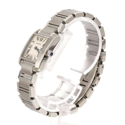 Cartier Tank Francaise Sm W51008Q3 Ss Wristwatch Quartz