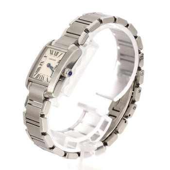 Cartier Tank Francaise Sm W51008Q3 Ss Wristwatch Quartz