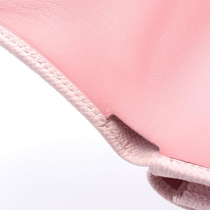 Bvlgari Clip Tri-Fold Wallet Leather