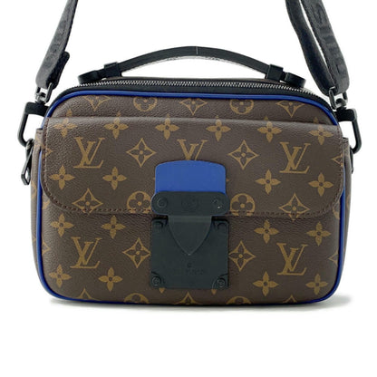 Louis Vuitton Shoulder Bag Monogram Macassar S Lock M45863 Louis Vuitton