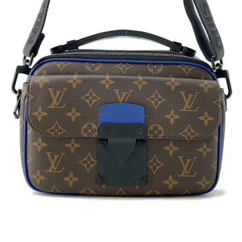 Louis Vuitton Shoulder Bag Monogram Macassar S Lock M45863 Louis Vuitton