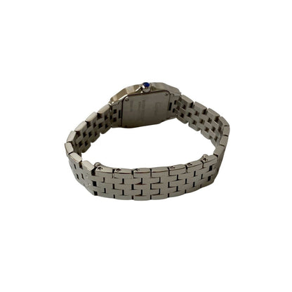 Cartier Santos De Cartier Sm Quartz Stainless Steel Wristwatch