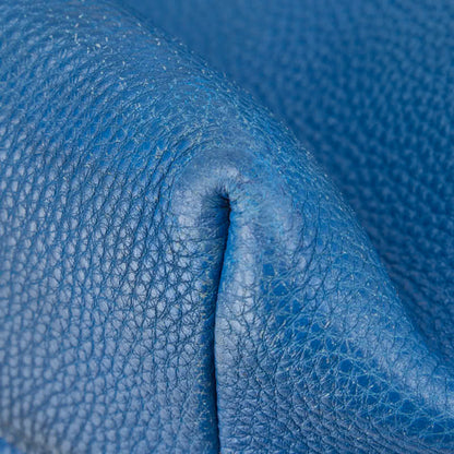 Prada 2-Way Handbag/Shoulder Bag In Blue Leather