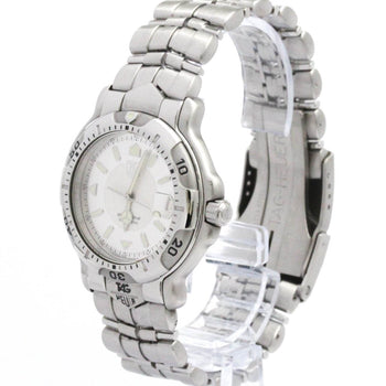 Tag Heuer 6000 Pro 200M Steel Quartz Mid Size Watch Wh1113 Polished