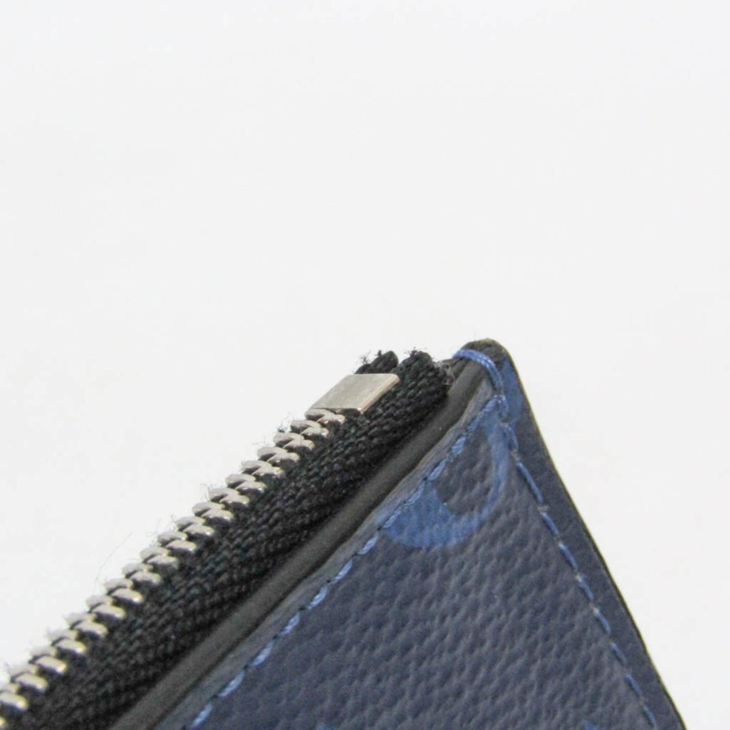 Louis Vuitton Taigarama Coin Card Holder M30270 Monogram Taigarama Card Case Cobalt