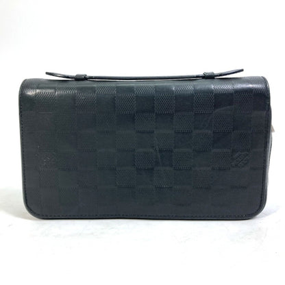 Louis Vuitton N61254 Damier Infini Zippy Xl Clutch Bag Long Wallet Leather