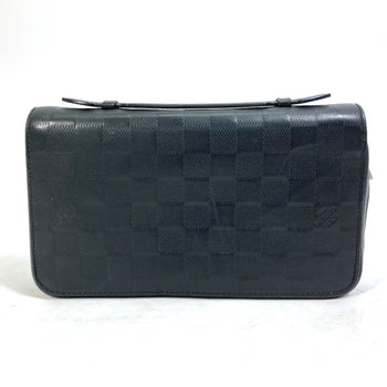 Louis Vuitton N61254 Damier Infini Zippy Xl Clutch Bag Long Wallet Leather
