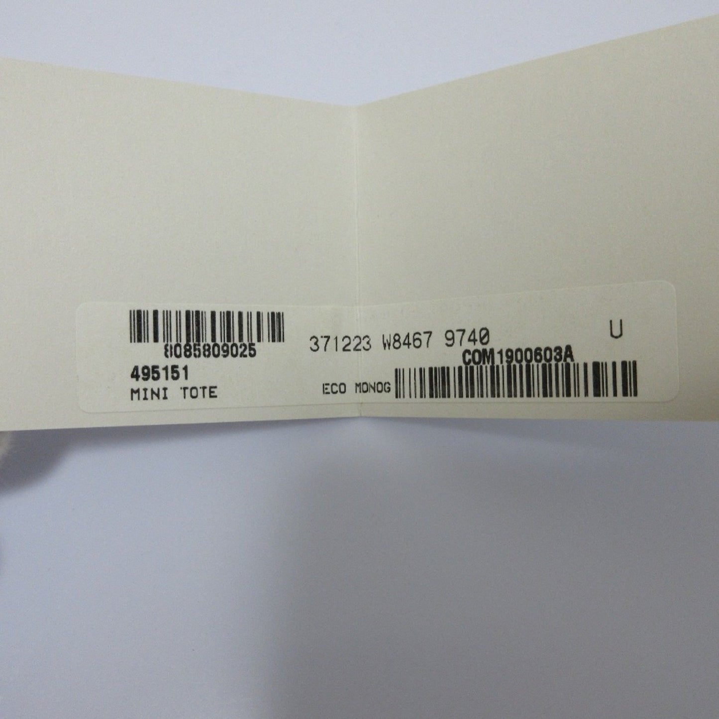 Stella Mccartney Falabella Eco Canvas Mini Tote Bag/Shoulder Bag