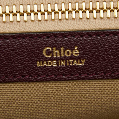 Chlo Chloe Dalston Handbag In Wine Red