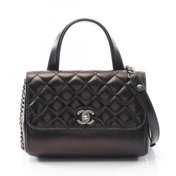 Chanel Matelasse Top Handle Shoulder Bag