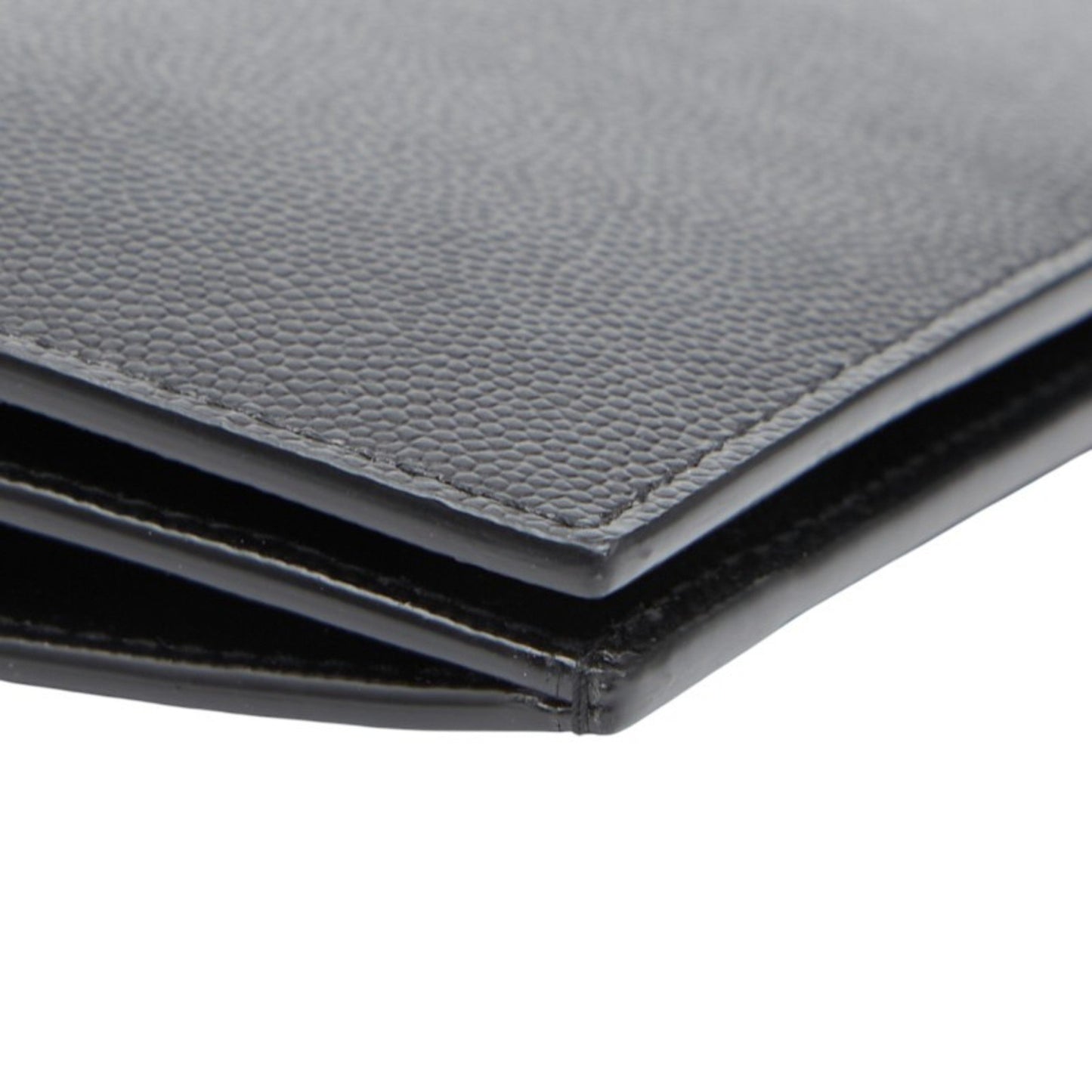 Saint Laurent Continental Wallet 396308 Black Leather