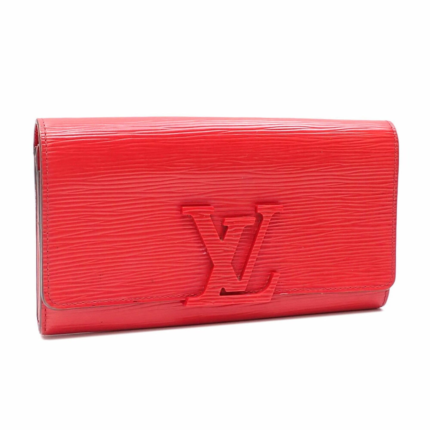 Louis Vuitton Epi Leather Portefeuille Louise Bifold Long Wallet