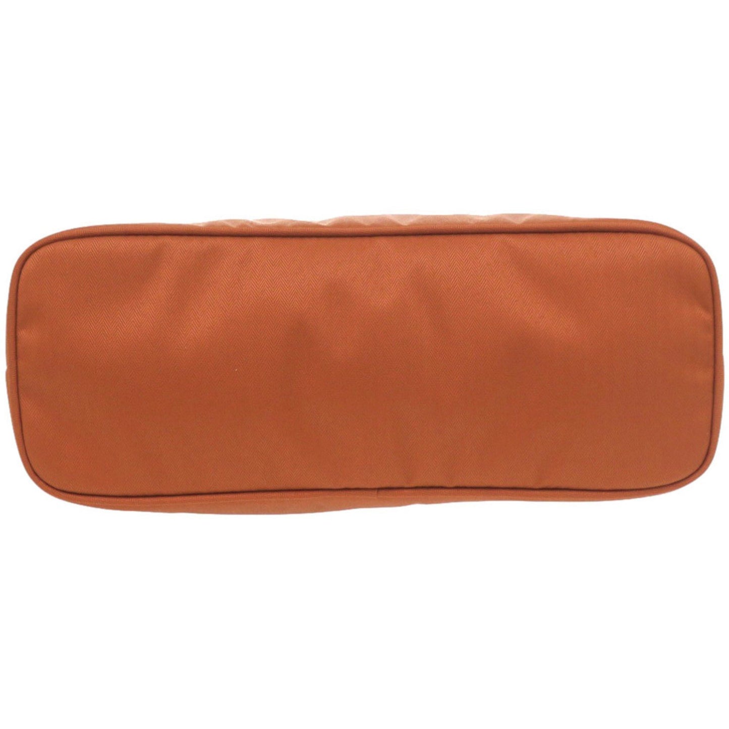 Unused Herms Bolide Pouch 31 Orange Cotton 0267 Hermes