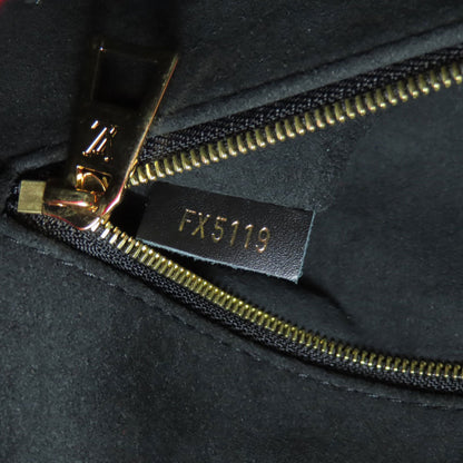 Louis Vuitton M55421 Monogram Teddy On The Go Gm Tote Bag In Shearling